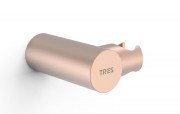 Держатель для ручного душа Tres регулируемый латунь матовое розовое золото 06183901OPM