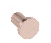 Крючок для ванной Tres одинарный матовое розовое золото 16123620OPM