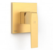 Змішувач для душу Tres Slim-Tres 1 споживач матове золото 20227810OM