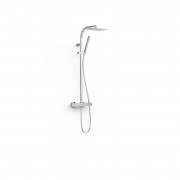 Душевая стойка Tres Over-wall с термостатом хром 19039306