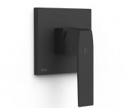 Змішувач для душу Tres Slim-Tres 1 споживач матовий чорний 20227810NM