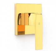 Смеситель для душа Tres Slim-Tres встраиваемый 1 потребитель золото 20227810OR