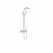 Душевая стойка Tres Over-wall с термостатом хром 19039306