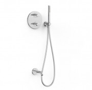 Термостат для ванної Tres Therm-Box на 2 споживача з душовим гарнітуром хром 28125006