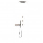 Душевая система скрытого монтажа Tres B-system с термостатом сталь 30725406AC