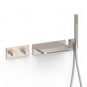 Термостат для ванни Tres B-system на 2 споживача з душовим гарнітуром сталь 30725207AC
