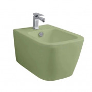 Биде подвесное ArtCeram A16 36х52,5 см керамика зеленый шалфей ASB001 44;00