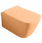 Унітаз підвісний ArtCeram A16 безободковий 36х52,5 см кераміка помаранчевий ASV003 13;00