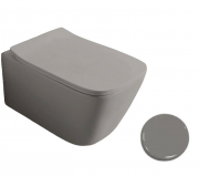 Унітаз підвісний ArtCeram A16 безободковий 36х52,5 см кераміка сірий ASV003 34;00