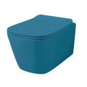 Унітаз підвісний ArtCeram A16 безободковий 36х52,5 см кераміка синій ASV003 38;00