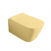 Унитаз подвесной ArtCeram A16 безободковый 36х52,5 см керамика желтый ASV003 12;00
