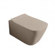 Унітаз підвісний ArtCeram A16 безободковий 36х52,5 см кераміка бежевий ASV003 41;00