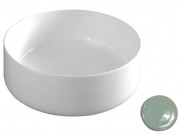 Раковина для ванной ArtCeram Cognac Ø42 см керамика светло-зеленый COL001 35;00