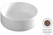 Раковина для ванной ArtCeram Cognac Ø42 см керамика bronze amani COL001 49;00