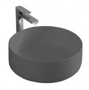 Раковина для ванной ArtCeram Cognac Ø42 см керамика серо-синий COL001 37;00