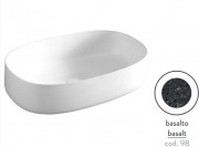 Раковина для ванной ArtCeram Cognac 55х35 см керамика базальт COL003 98;00