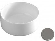 Раковина для ванної кімнати ArtCeram Cognac Ø35 см кераміка сірий COL004 34;00