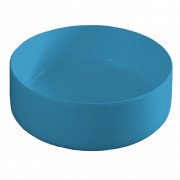 Раковина для ванной ArtCeram Cognac Ø35 см керамика синий COL004 38;00