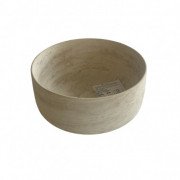 Раковина для ванной ArtCeram Cognac Ø35 см керамика травертин COL004 45;00