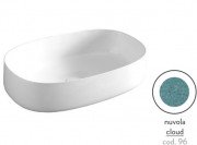 Раковина для ванной ArtCeram Cognac 55х35 см керамика nuvola COL003 96;00