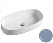 Раковина для ванної ArtCeram Cognac 68х35 см кераміка блакитний COL005 32;00