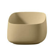 Раковина для ванної ArtCeram Cognac 43х43 см кераміка жовтий COL006 12;00