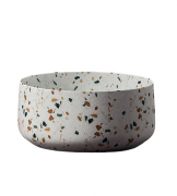 Раковина для ванной ArtCeram Cognac Ø35 см керамика terrazzo chiaro COL004 89;00