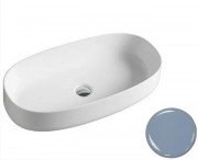 Раковина для ванной ArtCeram Cognac 68х35 см керамика голубой COL005 32;00