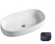 Раковина для ванной ArtCeram Cognac 68х35 см керамика темно-синий COL005 36;00