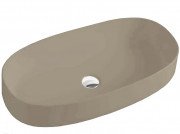 Раковина для ванной ArtCeram Cognac 68х35 см керамика бежевый COL005 41;00