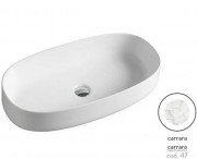Раковина для ванной ArtCeram Cognac 68х35 см керамика каррара COL005 47;00