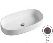 Раковина для ванної ArtCeram Cognac 68х35 см кераміка fard COL005 97;00