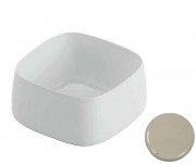 Раковина для ванной ArtCeram Cognac 43х43 см керамика шампань COL006 02;00