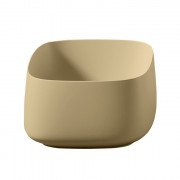 Раковина для ванної ArtCeram Cognac 43х43 см кераміка жовтий COL006 12;00