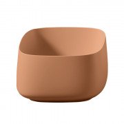 Раковина для ванної ArtCeram Cognac 43х43 см кераміка помаранчевий COL006 13;00