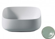 Раковина для ванної ArtCeram Cognac 46х41 см кераміка світло-зелений COL007 35;00