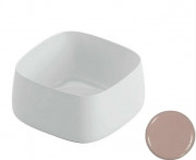 Раковина для ванной ArtCeram Cognac 43х43 см керамика розовый COL006 33;00