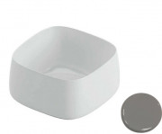 Раковина для ванной ArtCeram Cognac 43х43 см керамика серый COL006 34;00