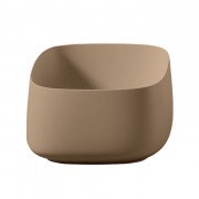 Раковина для ванной ArtCeram Cognac 43х43 см керамика светло-коричневый COL006 40;00