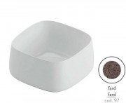 Раковина для ванной ArtCeram Cognac 43х43 см керамика fard COL006 97;00