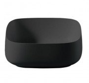 Раковина для ванной ArtCeram Cognac 46х41 см керамика черный COL007 03;00