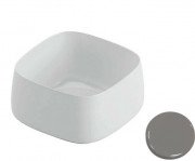 Раковина для ванной ArtCeram Cognac 43х43 см керамика серый COL006 34;00