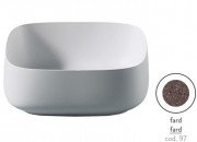 Раковина для ванной ArtCeram Cognac 46х41 см керамика fard COL007 97;00