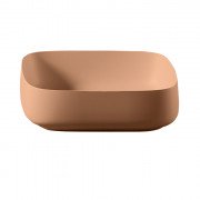 Раковина для ванной ArtCeram Cognac 55х35 см керамика оранжевый COL008 13;00