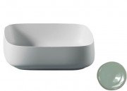 Раковина для ванной ArtCeram Cognac 55х35 см керамика светло-зеленый COL008 35;00