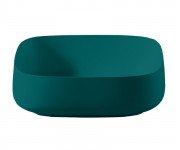 Раковина для ванной ArtCeram Cognac 55х35 см керамика зеленый COL008 43;00