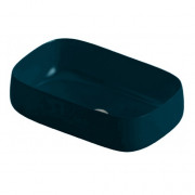 Раковина для ванної ArtCeram Cognac 56х41 см кераміка синьо-зелений COL009 42;00