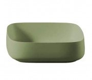 Раковина для ванной ArtCeram Cognac 56х41 см керамика зеленый шалфей COL009 44;00