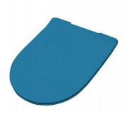 Сиденье с крышкой для унитаза ArtCeram File 2.0 SoftClose дюропласт синий FLA014 38