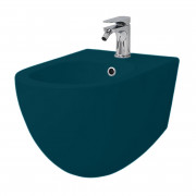 Биде подвесное ArtCeram File 2.0 37х53 см керамика сине-зеленый FLB001 42;00